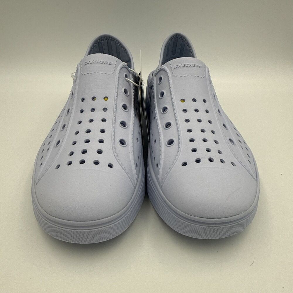 Skechers Foamies Slip-On Clogs Shoes Women Size 5 Lavander Periwinkle NWT - Picture 2 of 8